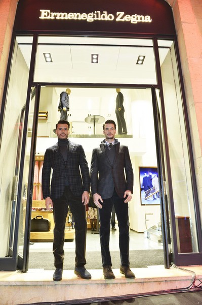 ERMENEGILDO ZEGNA CELBERATES NEW DOWNTOWN Italian brands revamped store opens with winter trunk show